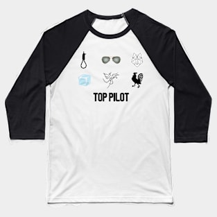 top pilot call signs icons Baseball T-Shirt